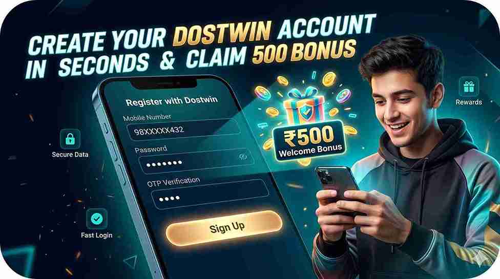 How to Register in dostwin game?